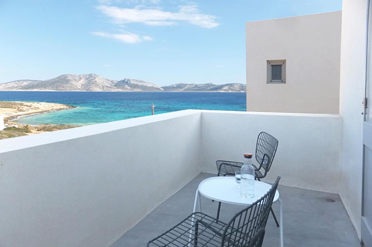 Teal Blue Apart otel Koufonisia Oda fotoğraf